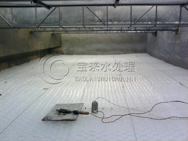 六角蜂窩斜管填料