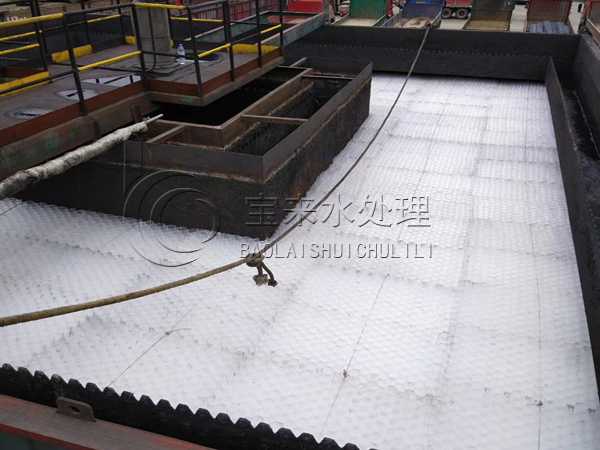 斜管填料水質(zhì)處理效果好