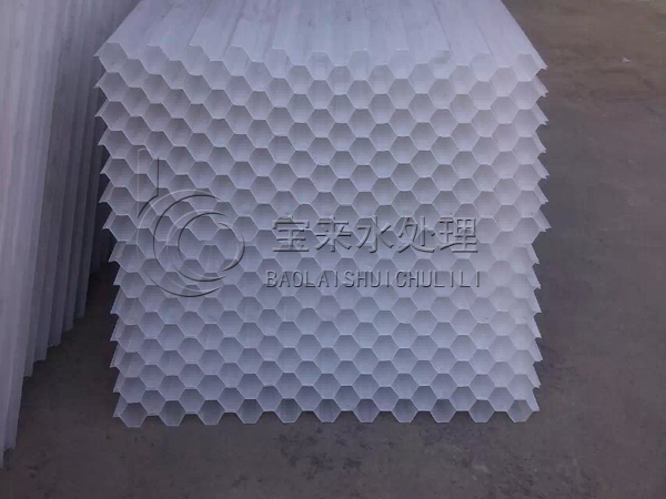 蜂窩斜管填料